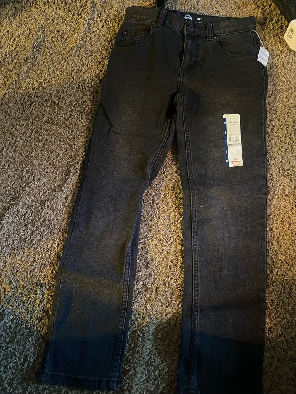 wonder nation Black Kids' Jeans - Straight Leg